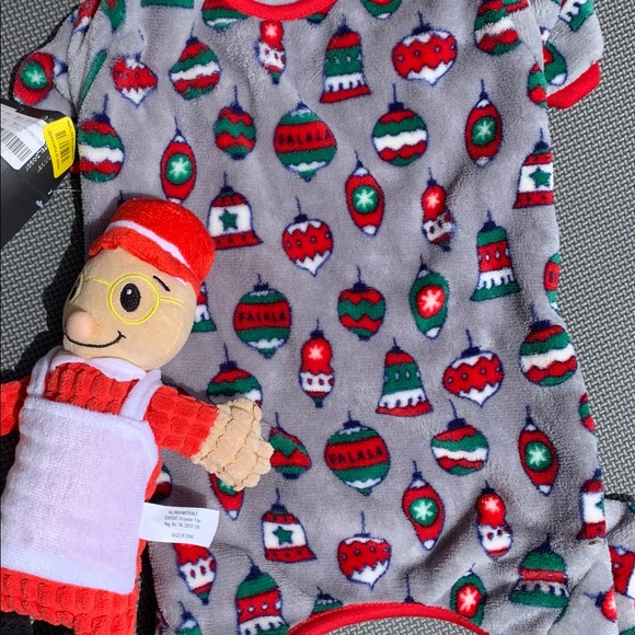 Hotel Doggy fleece Christmas pajamas - Picture 2 of 6
